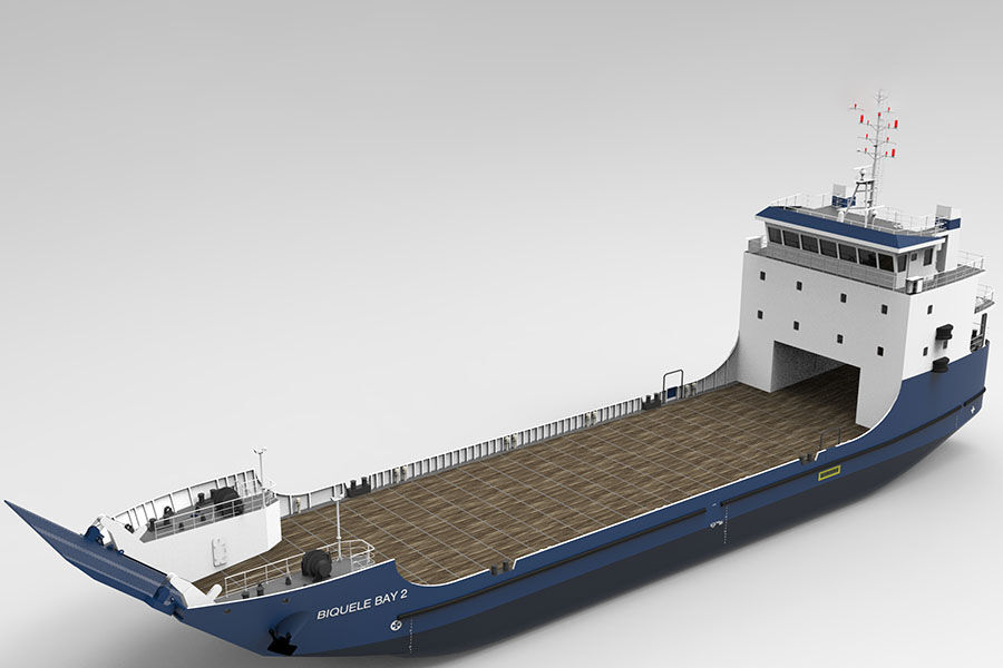 LCT 65m Cargo RORO Landing Craft And Fuel Carrier