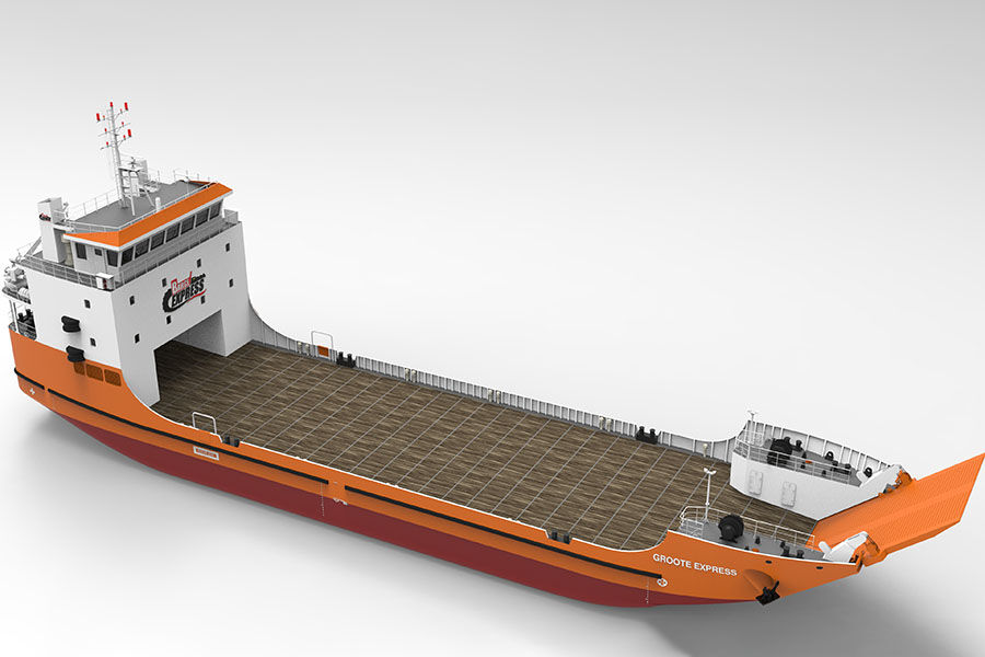 LCT 65m Cargo RORO Landing Craft And Fuel Carrier