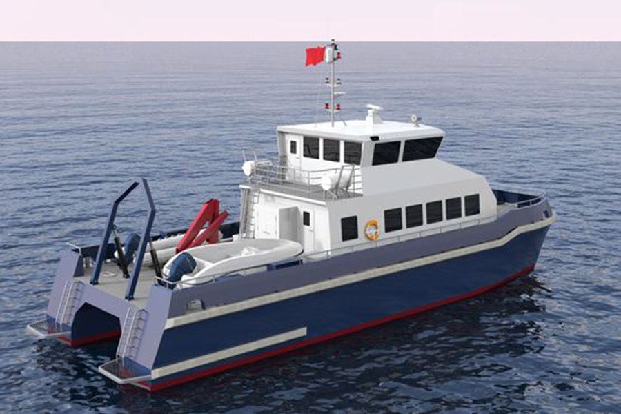 Grandsea 22m Aluminium/Fiberglass Catamaran Survey And Research Boat for Sale