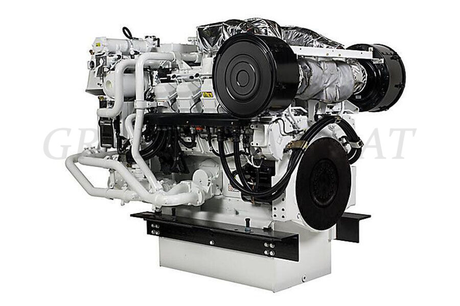 American import Caterpillar CAT and MAK Medium speed diesel ship Engines for sale, Russia , 