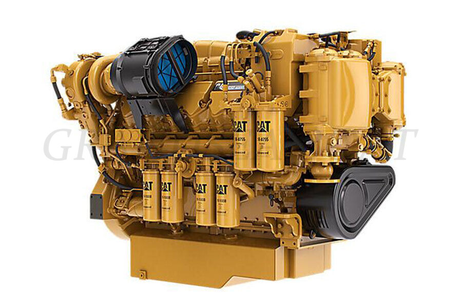 American import Caterpillar CAT and MAK Medium speed diesel ship Engines for sale, Russia , 