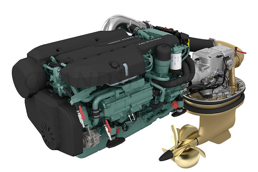200HP-400HP Sweden made and Import Volvo Marine Yacht and Boats Engines for sale Russia