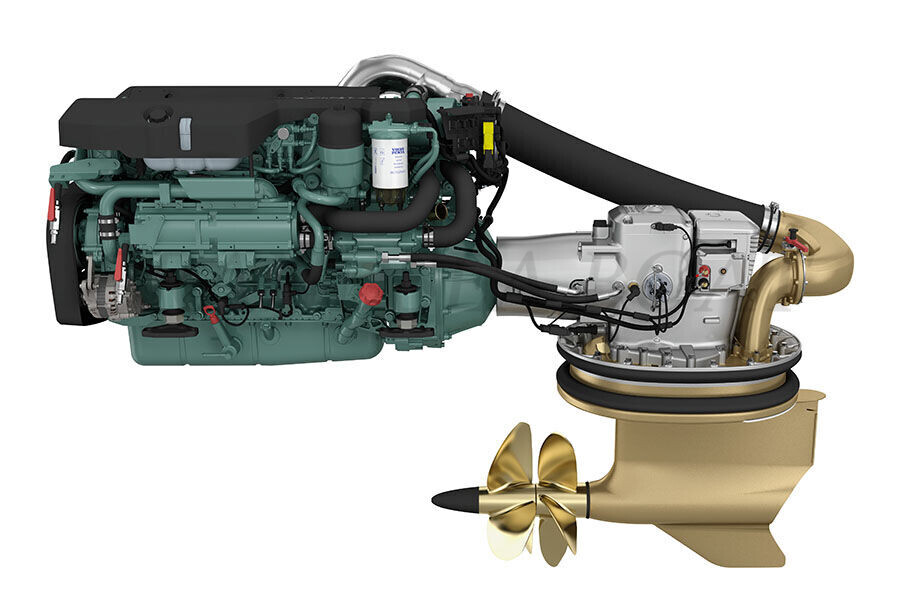 200HP-400HP Sweden made and Import Volvo Marine Yacht and Boats Engines for sale Russia