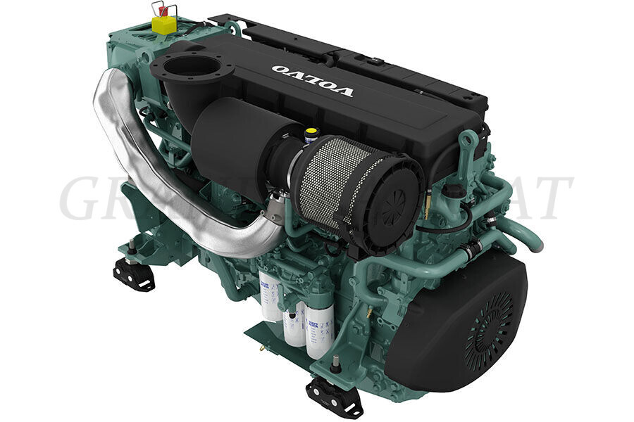 200HP-400HP Sweden made and Import Volvo Marine Yacht and Boats Engines for sale Russia