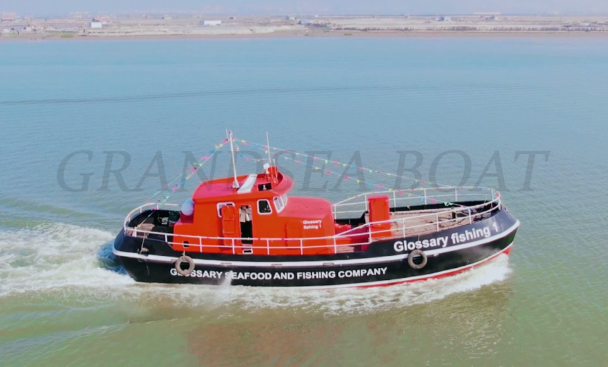Grandsea 16.5m/78ft Steel Hull Deep Sea Stern Trawler Commercial Fishing Boat/Ship/Vessel for Sale