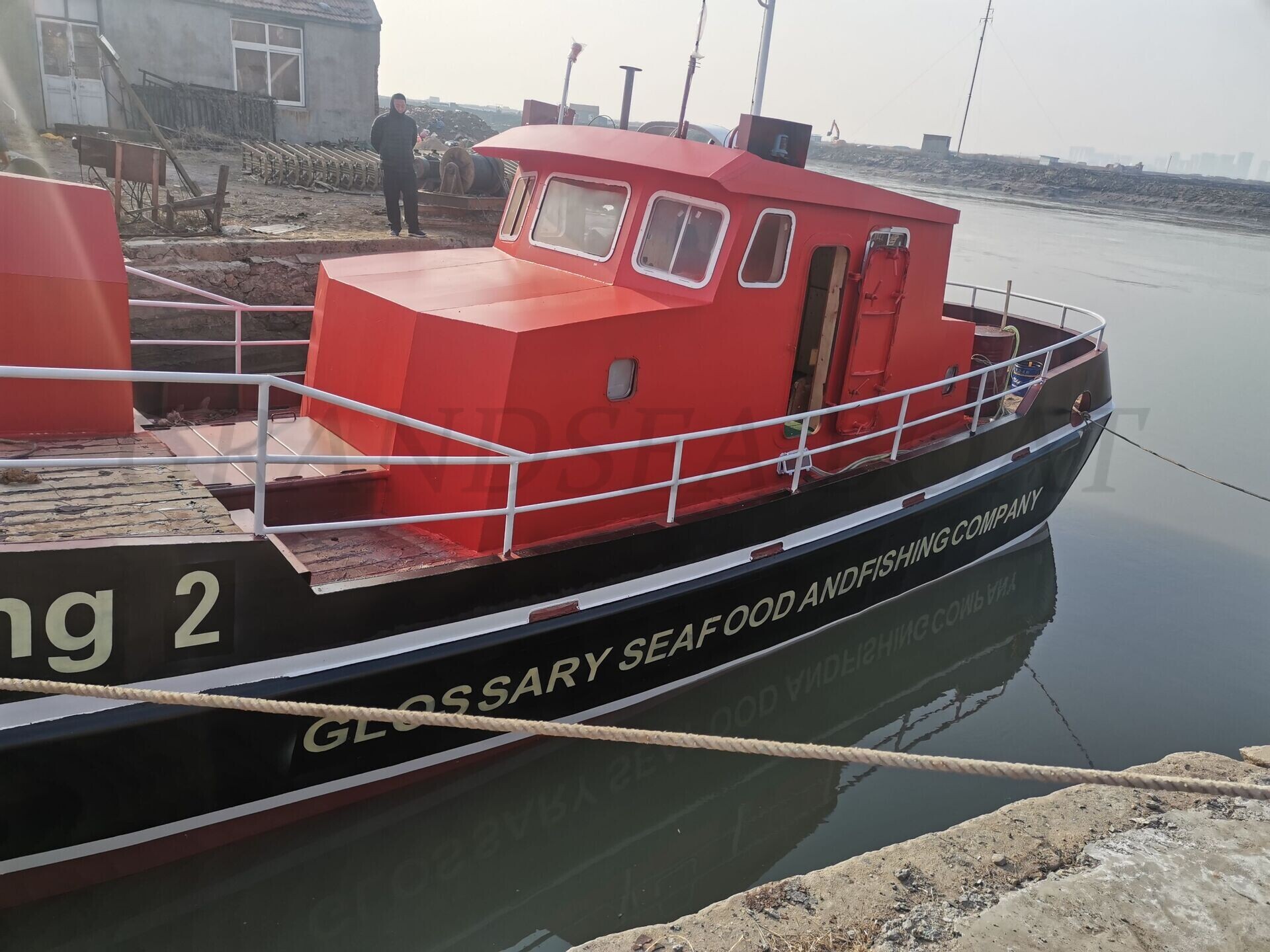 Grandsea 16.5m/78ft Steel Hull Deep Sea Stern Trawler Commercial Fishing Boat/Ship/Vessel for Sale