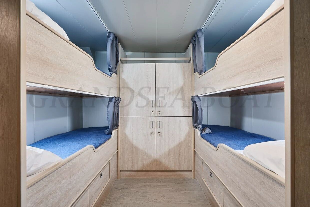 37m commercial fishing boat double deck trawler fishing ship