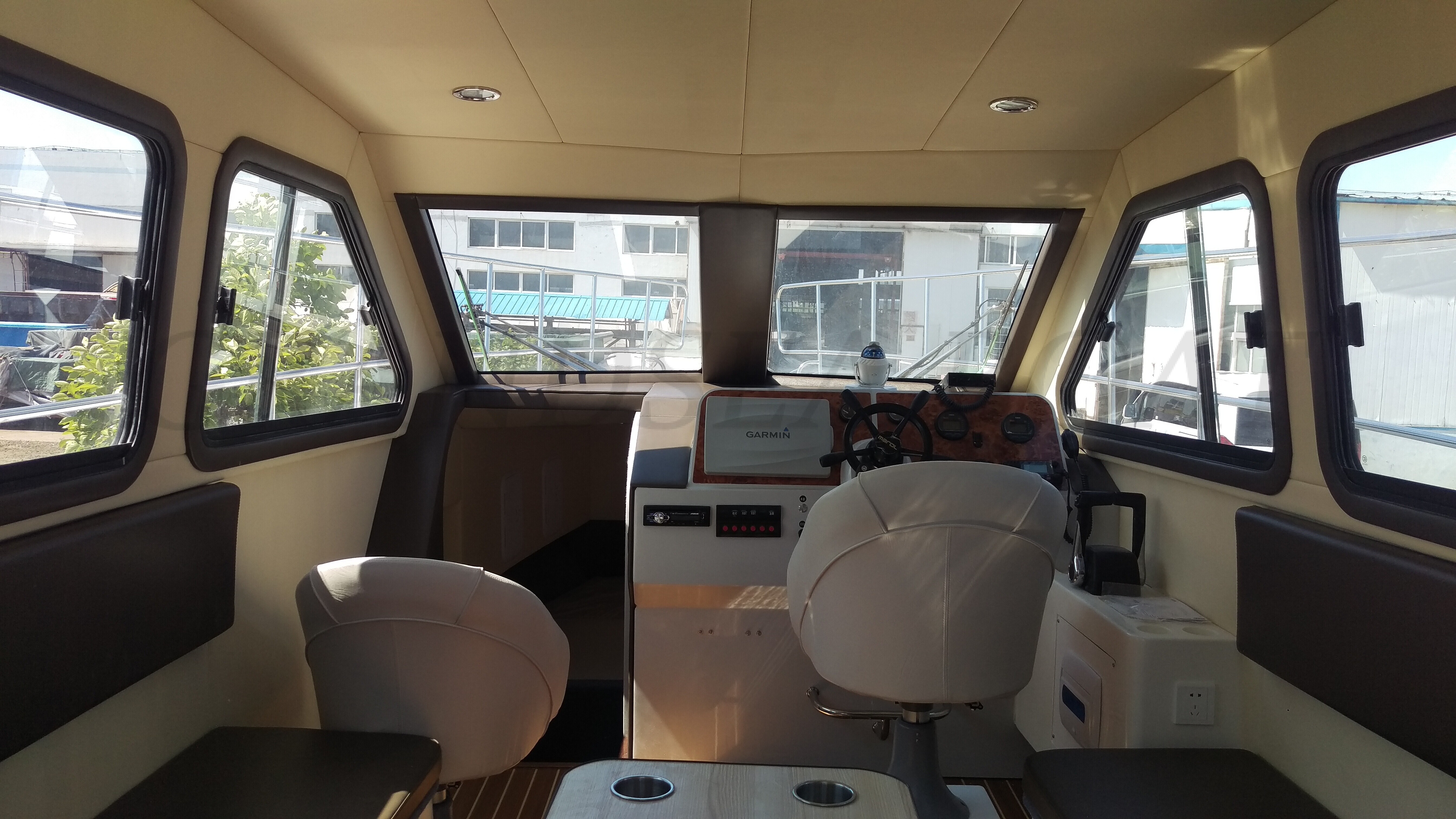 Grandsea 12m FRP Material Outboard Engine Patrol Boat For Sale 