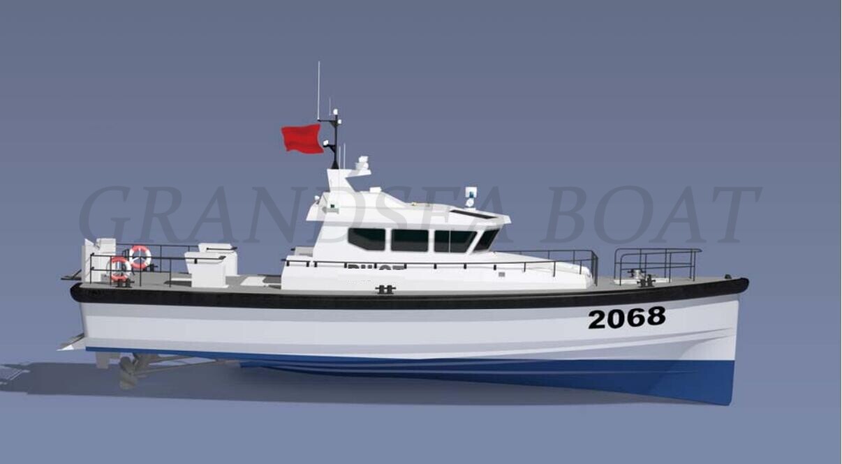 Grandsea 21m FRP Material Pelagic Navy Patrol Boat For Sale