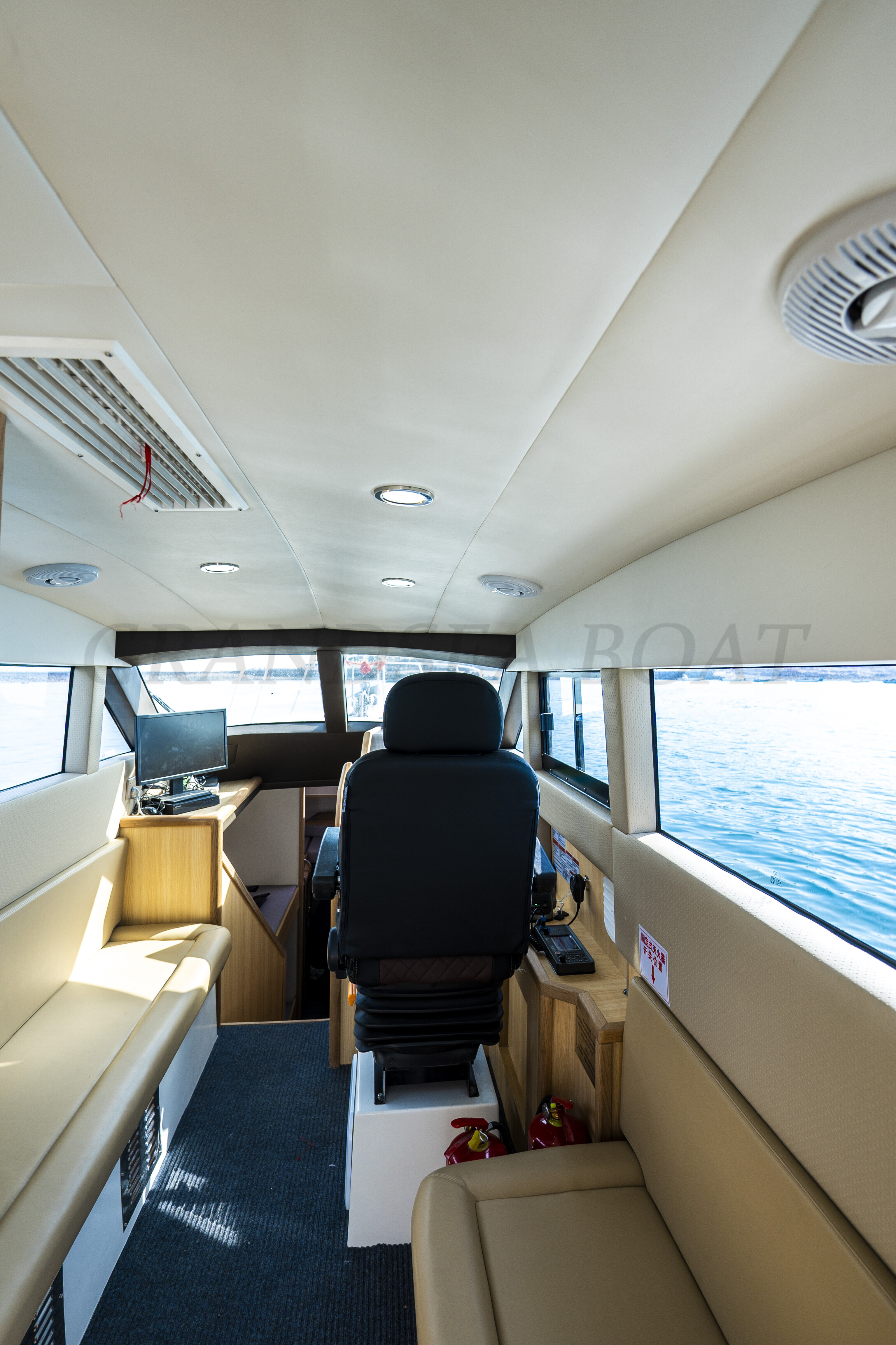 Grandsea 16m FRP Inboard Engine Pleasure Fishing Boat For Sale