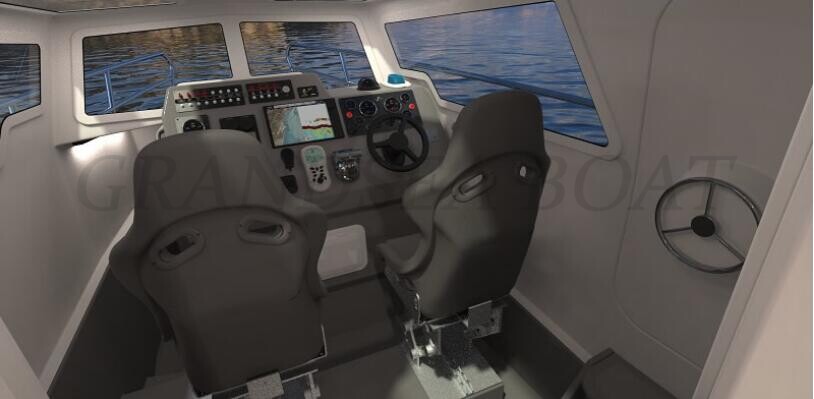 Length 40ft/12.15m Aluminum Self-righting Rescue and Ambulance Boat For Sale