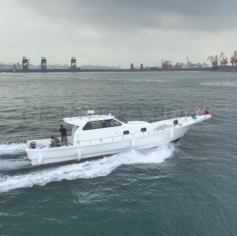 Grandsea 14m Fiberglass Pleasure Fishing and Longline Fishing Boat for sale