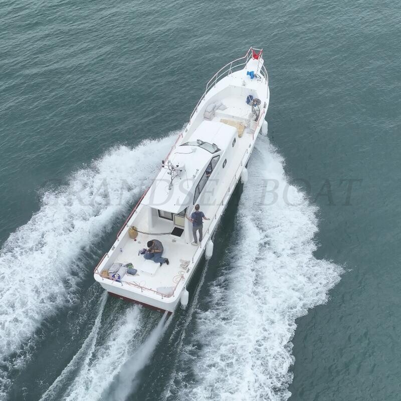 Grandsea 14m Fiberglass Pleasure Fishing and Longline Fishing Boat for sale