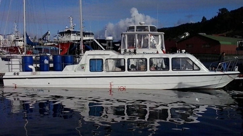 13.6m 26 Persons Fiberglass Passenger Ferry And Crew Boat for sale