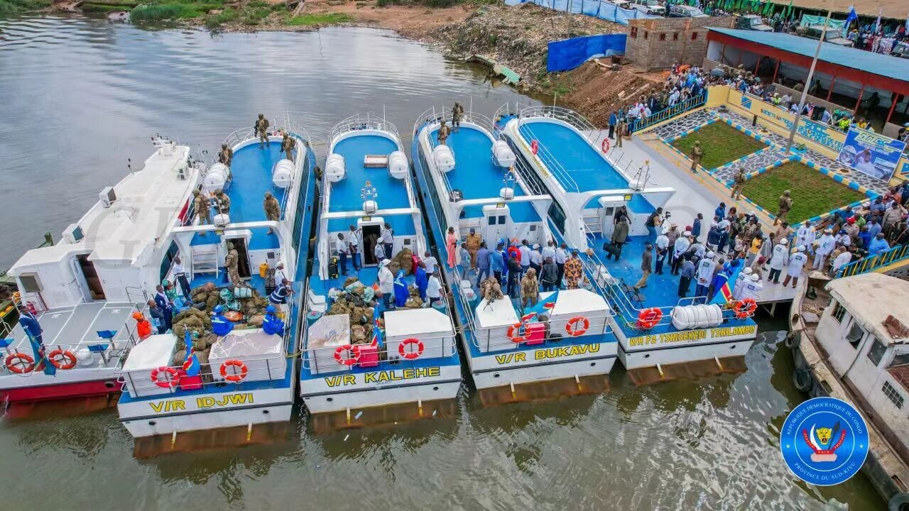 Training for captains and mechanic in Congo.DR