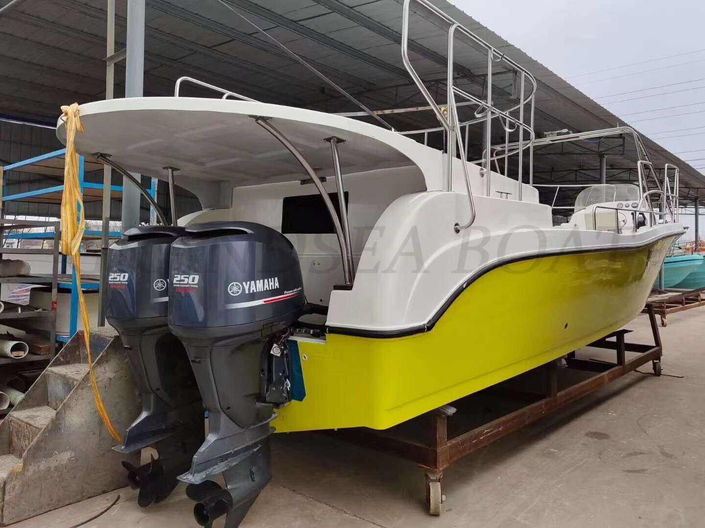 Grandsea 10.7m Fiberglass Material Speed Platform Parasailing Boat Two People for sale