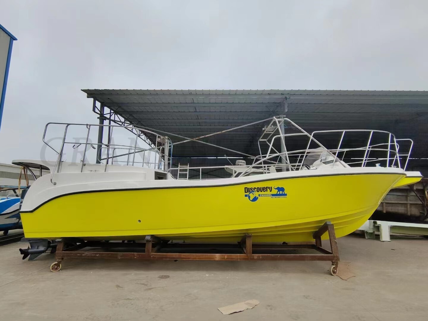 Grandsea 10.7m Fiberglass Material Speed Platform Parasailing Boat Two People for sale