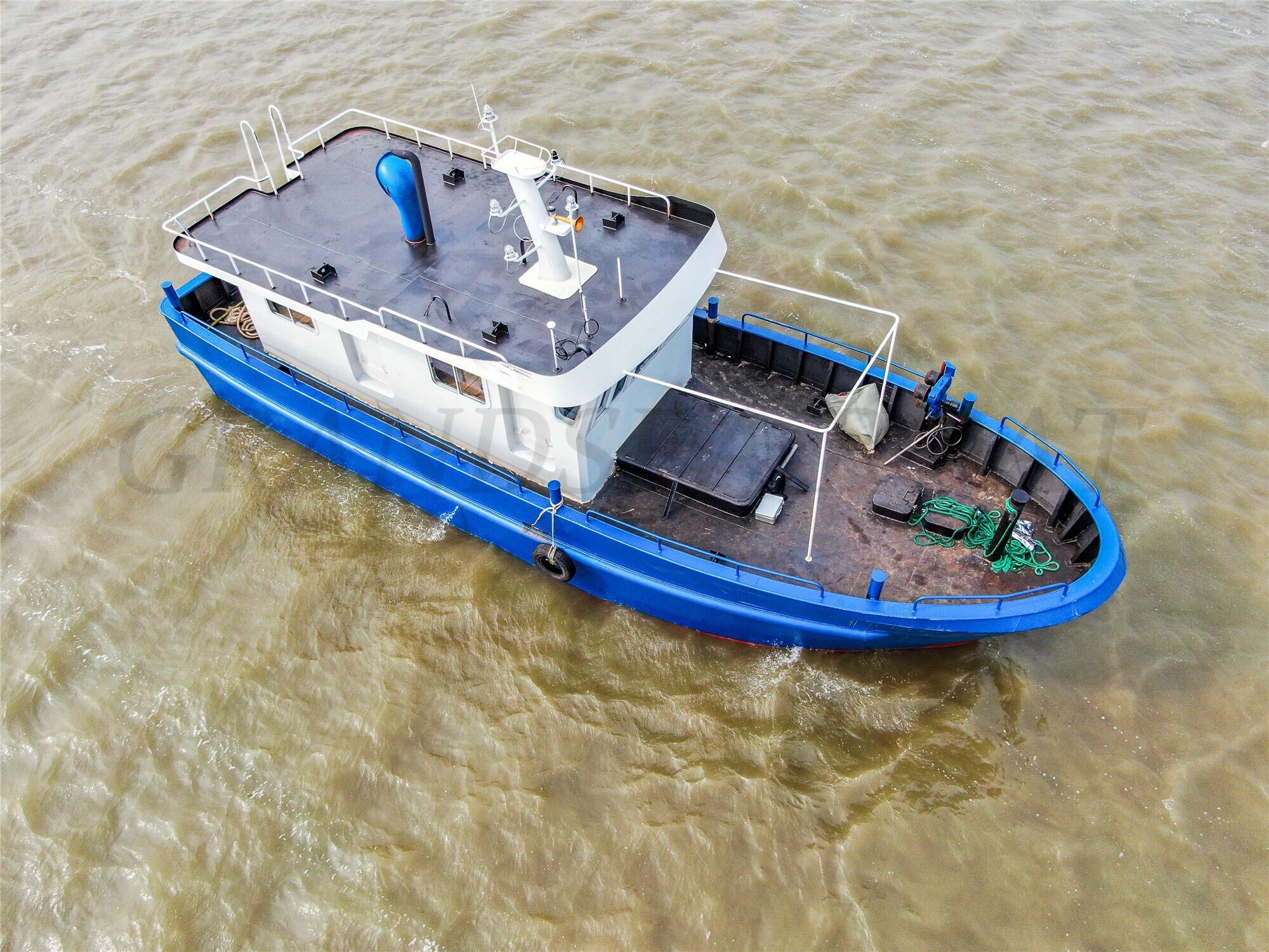 Grandsea Length 14m Steel Material Gillnet Commercial Fishing Boat for sale