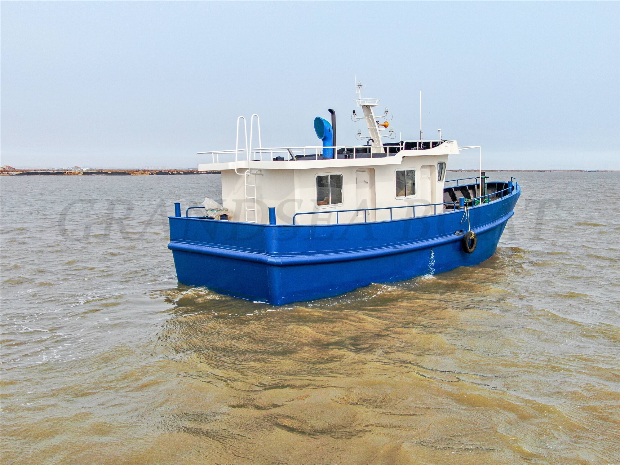 Grandsea Length 14m Steel Material Gillnet Commercial Fishing Boat for sale
