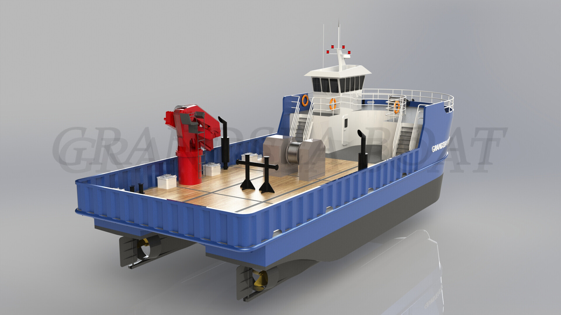 Length 22m Steel Offshore Hydrographic Research and Survey Boat For Sale