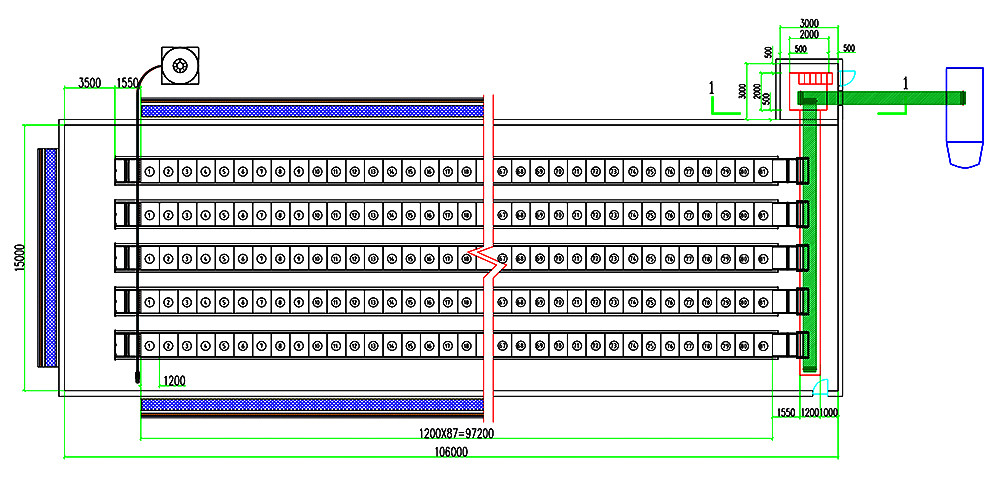 105,300 pullets H5 automatic pullet chicken cage's house drawing4.Jpeg