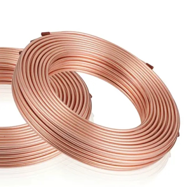 Copper tube roll