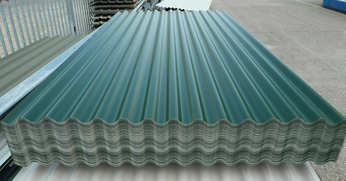 Corrugated zinc steel roofing sheet