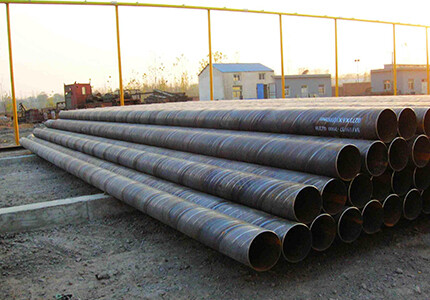 Common materials and standards of spiral welded steel pipe