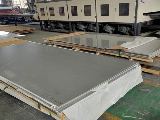 Cold-rolled stainless steel mirror plate