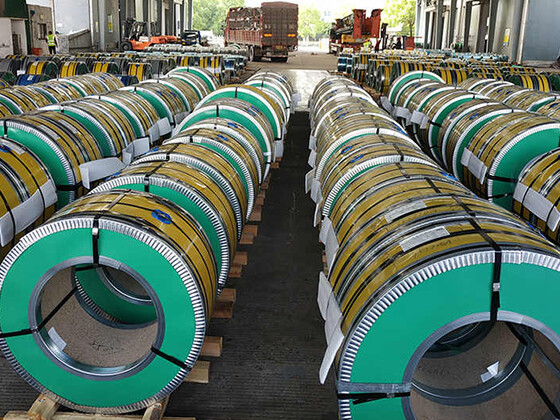 Hot rolled stainless steel coil