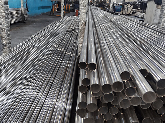 Welded decorative stainless steel pipe