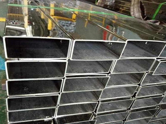 Stainless steel rectangular tube