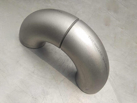 Stainless steel butt welded elbow