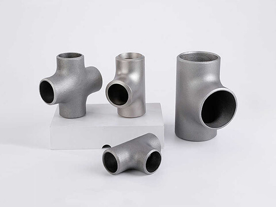 Butt welded equal/reducing tee