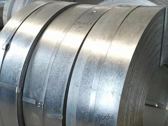 Galvanized steel strip