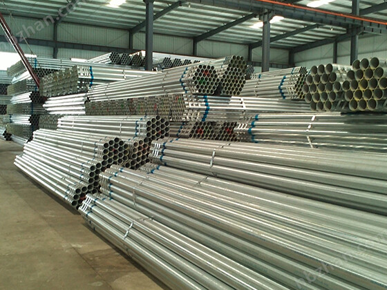 Cold plated/electrically galvanized pipe