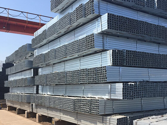 ST12/ST37 Galvanized square pipe