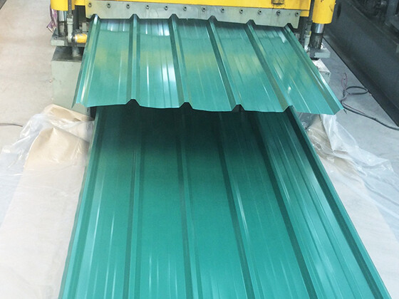 Hot dip zinc colored roof panel fence panel