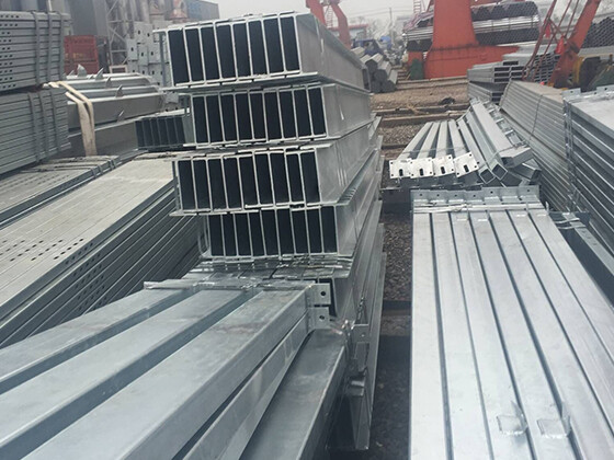 Hot-dip galvanized welded I-beam steel