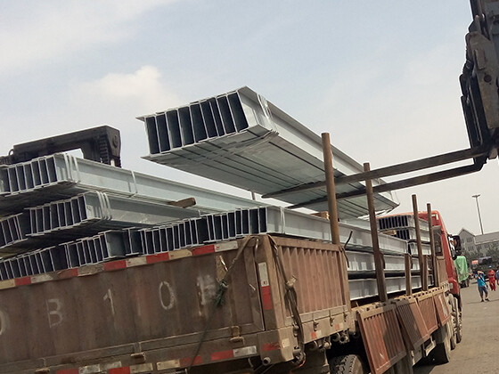 Hot-dip galvanized welded I-beam steel