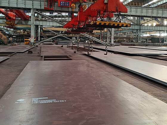 Marine welded structural high strength steel