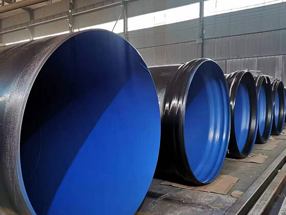 3PE Anti-corrosion spiral welded pipe