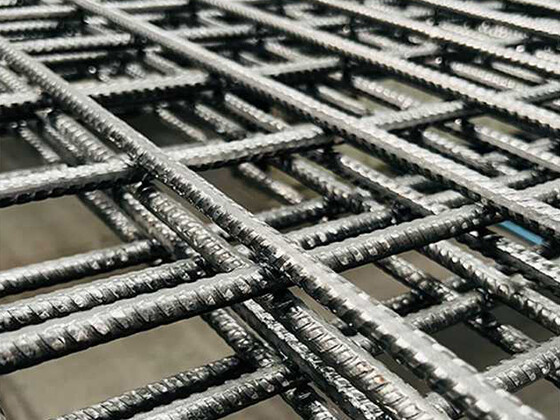 Hot rolled rebar welding mesh