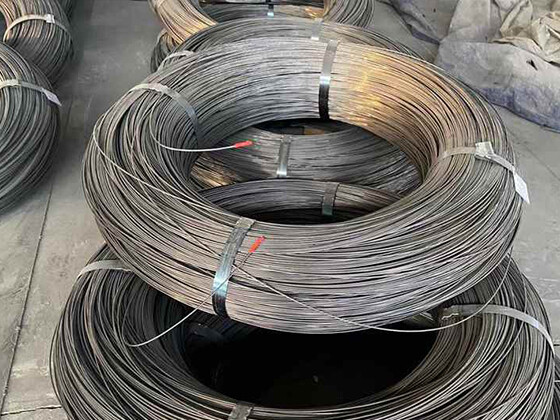 Customize Carbon Black Spring Coil Steel Wire