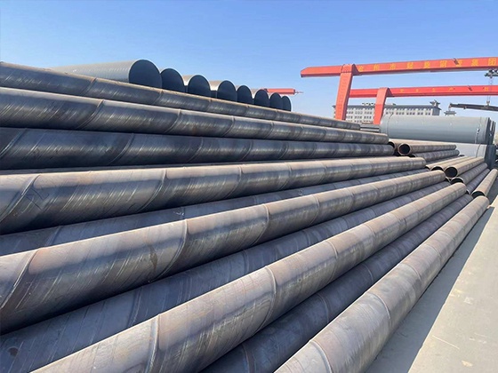 Q355 Low-alloy high-strength spiral welded pipe