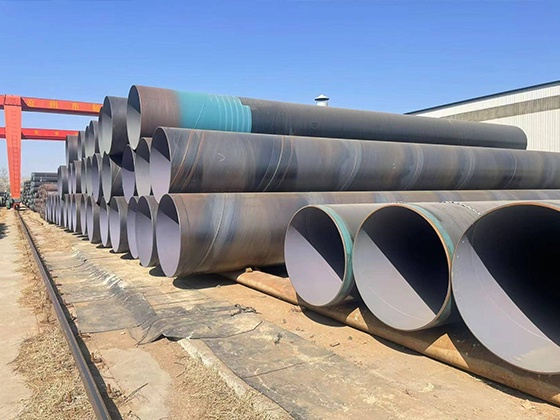 Q235/SS400/ASTM A36 Spiral welded pipe