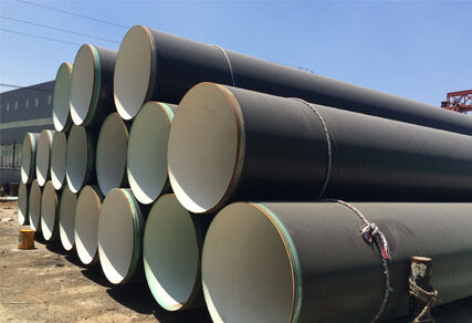 Heat preservation spiral steel pipe strength use