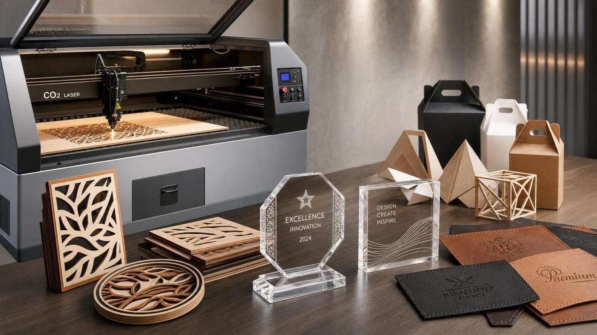 CO2 Laser Applications in Arts and Crafts: Best Materials and Uses