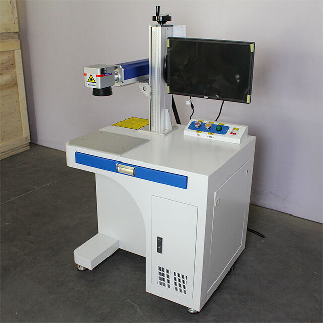 Cabinet Desktop Laser 20w 30w 50 watt Fiber Laser Marking Machine