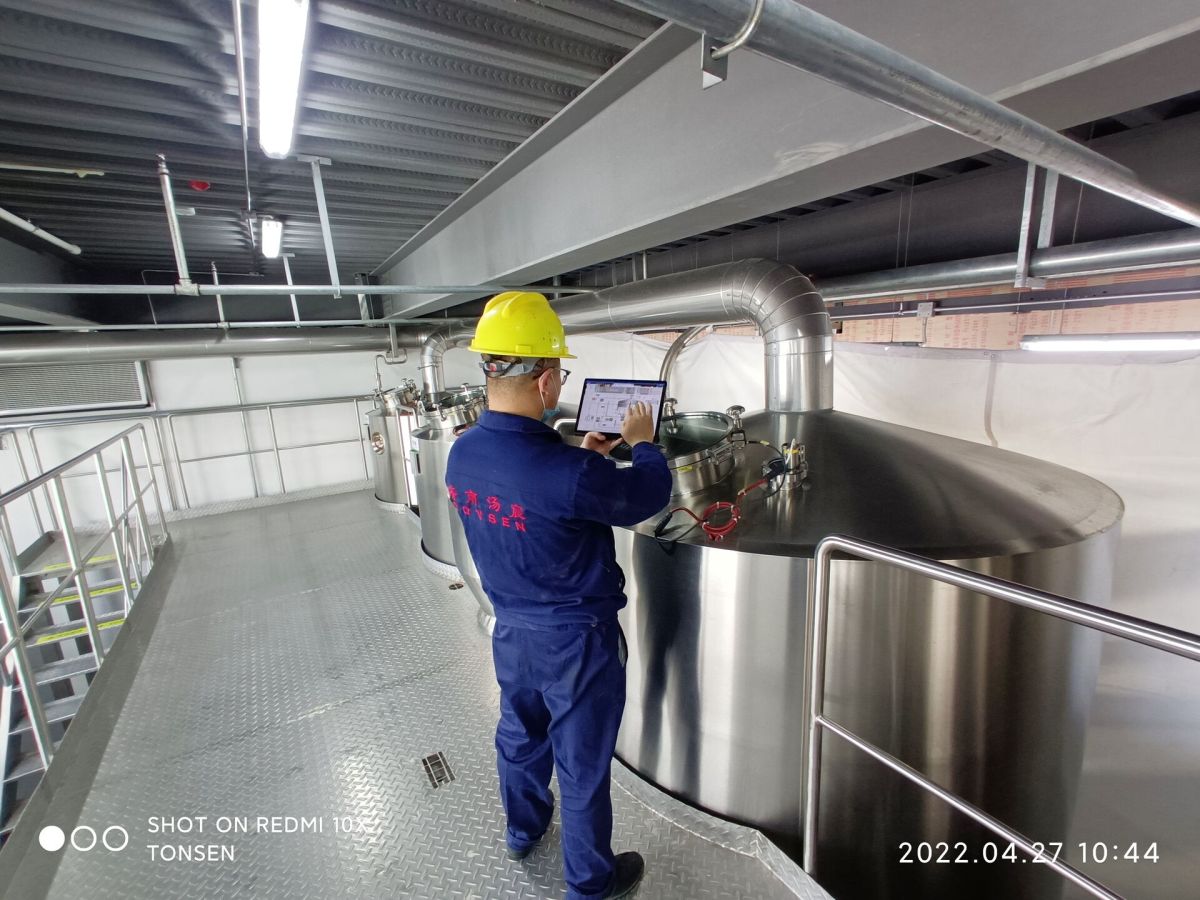 5000L Craft Brewery введена в эксплуатацию.